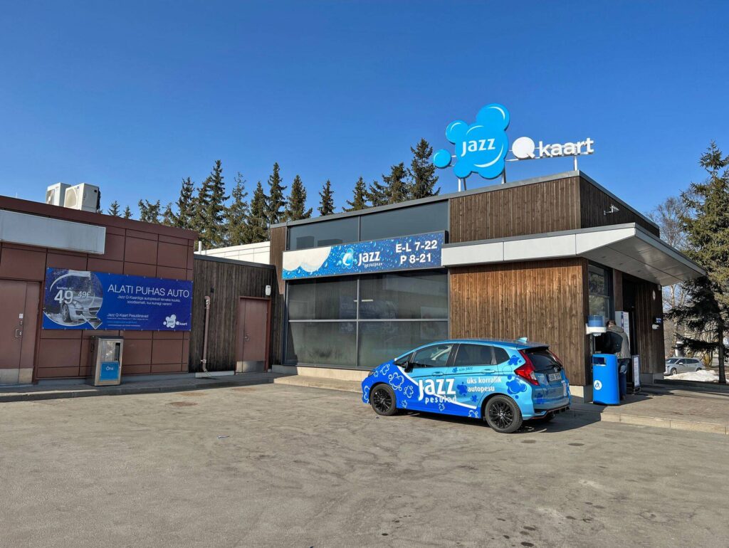 jazz autopesulate automatiseerimine kütte- ja veekulu jälgimiseks