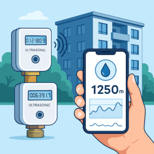 kaugloetav veemõõtja